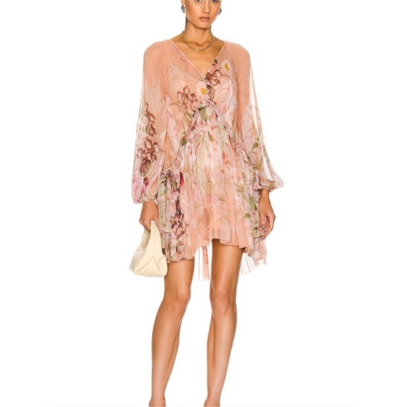 Zimmermann Dresses Zimmermanndancer Drawn Mini Dress Poshmark